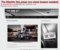 Electric DeLorean