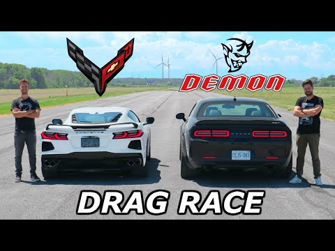 2020-c8-corvette-vs-dodge-demon-//-drag-&-roll-race